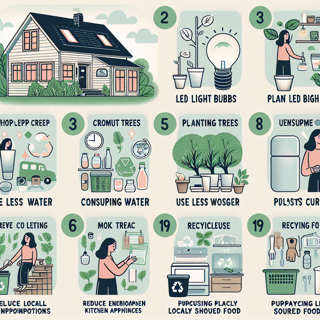 10 Easy Ways to Reduce Your Carbon Footprint at Home