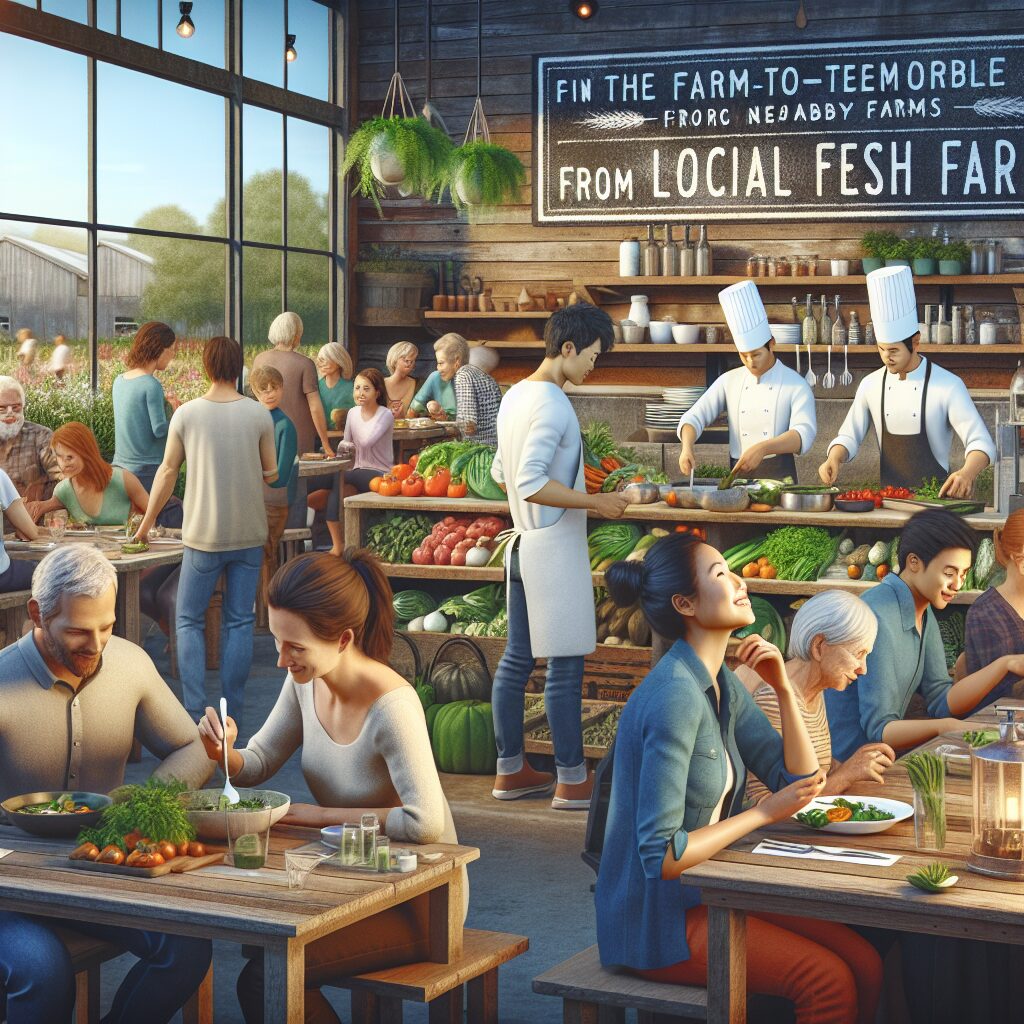 The Farm-to-Table Movement: Chefs Leading the Charge in Local Dinin