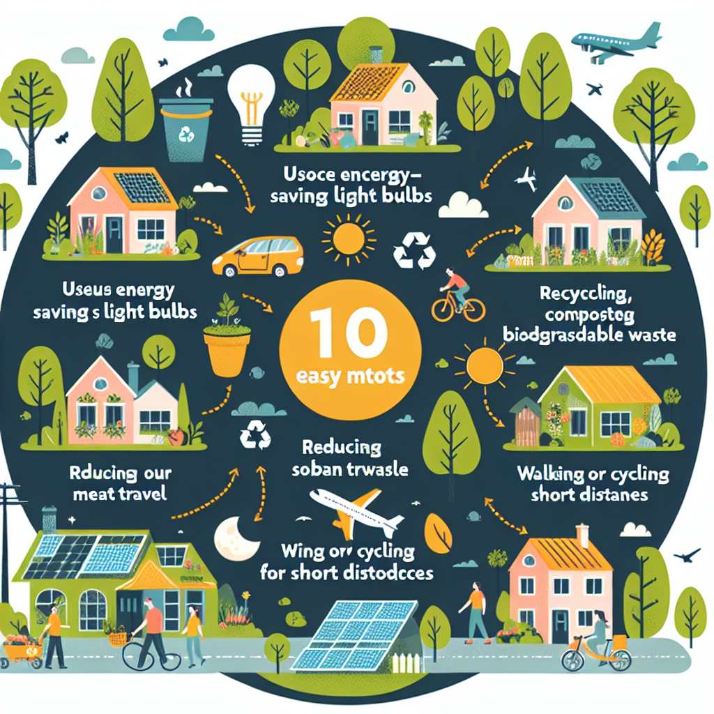 10 Easy Ways to Reduce Your Carbon Footprint at Home